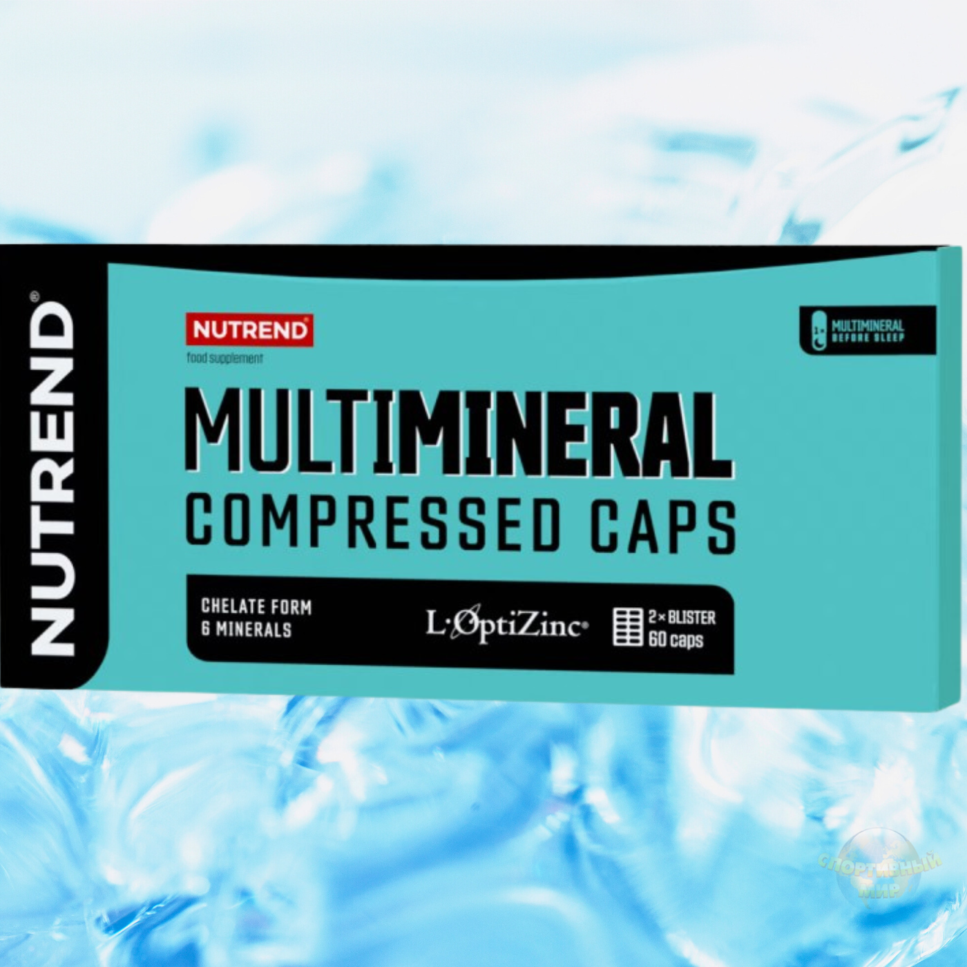 MULTIMINERAL COMPRESSED Nutrend, 60 капc