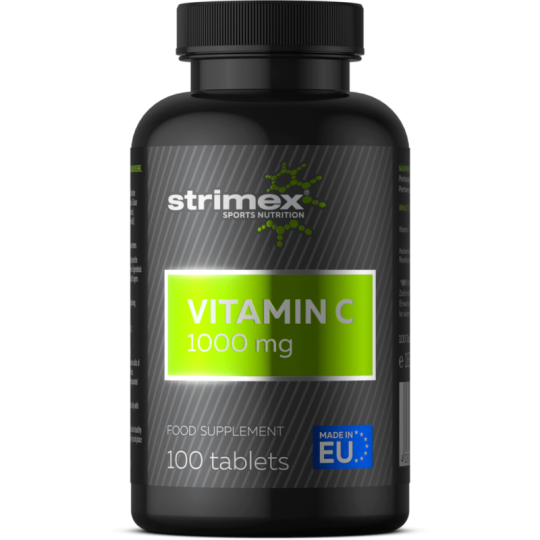 ВИТАМИН Ц (VITAMIN C) ОТ STRIMEX 1000мг ( 100 TAB)