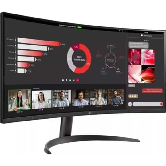 Монитор «LG» UltraWide 34WR50QC-B