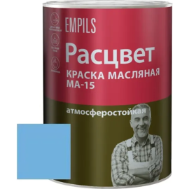 Масляная краска «Расцвет» МА-15, голубой, 1.9 кг