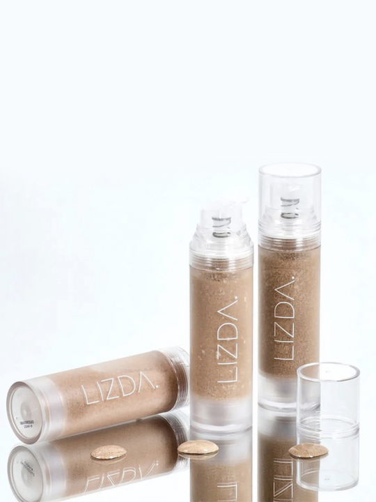 Тональная основа с гиалуроновой кислотой Lizda Zero Fit Cover Capsule Foundation 21 тон, 35 мл