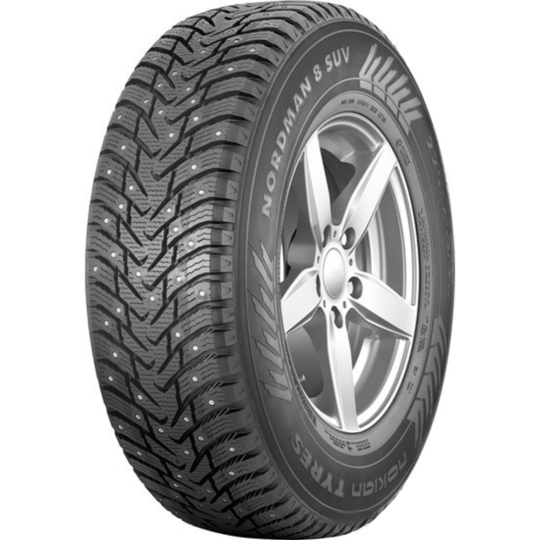 Зимняя шина «Nokian» Tyres Nordman 8, 225/50R17, 98T, шипы