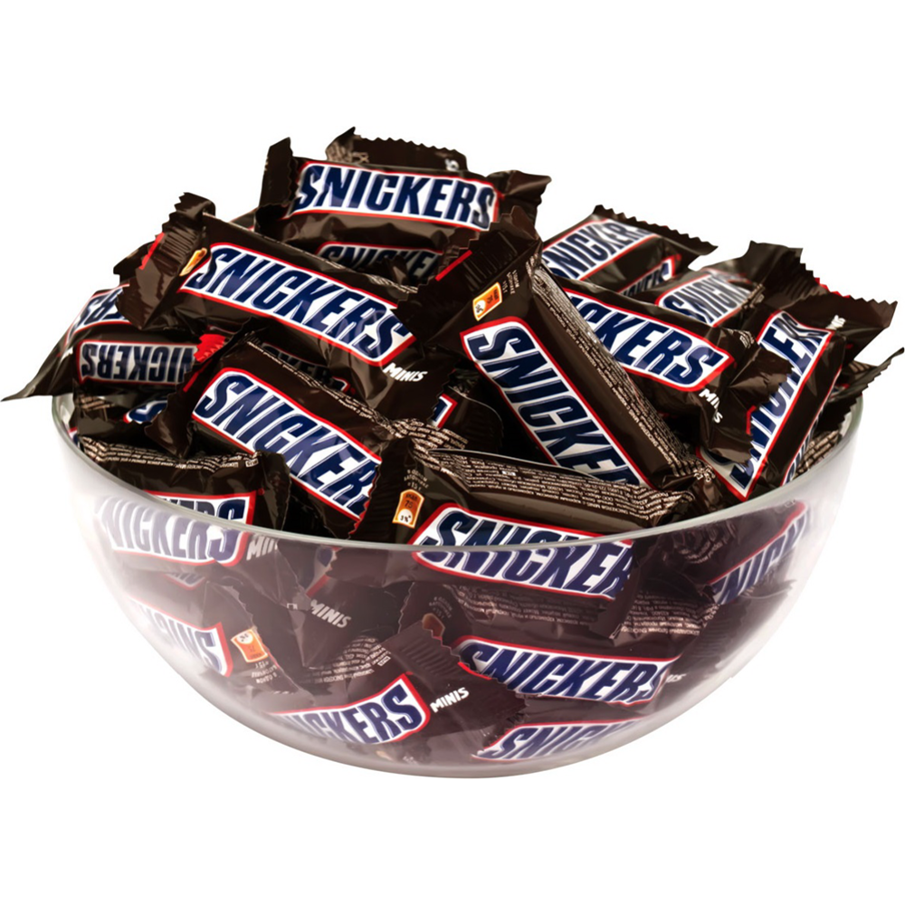 Конфеты глазированные «Snickers» minis, 180 г #1
