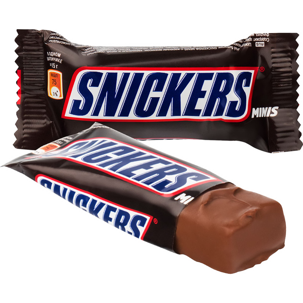 Конфеты глазированные «Snickers» minis, 180 г #2