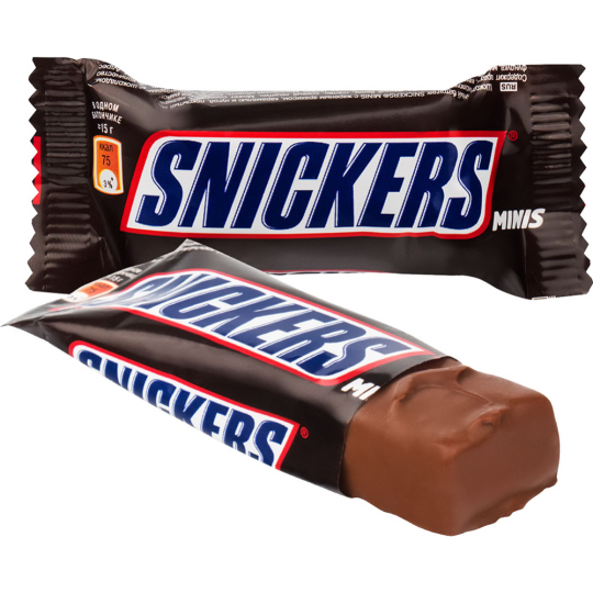 Конфеты глазированные «Snickers» minis, 180 г