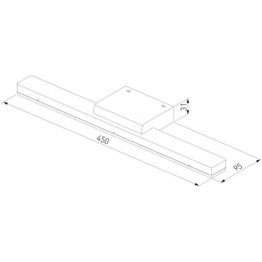 Настенный светильник «Elektrostandard» Protect LED, MRL LED 1111, белый, a052870