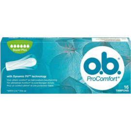 Тампоны «o.b.» Pro Comfort Super Plus, 16 шт