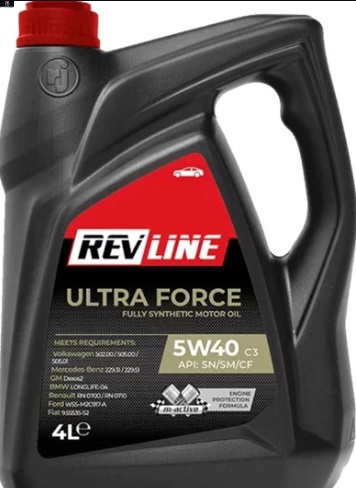 Моторное масло Revline Ultra Force C3 5W-40 4л