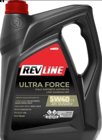 Моторное масло Revline Ultra Force C3 5W-40 5л