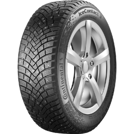 Зимняя шина «Continental» IceContact 3, 195/65R15, 95T, шипы