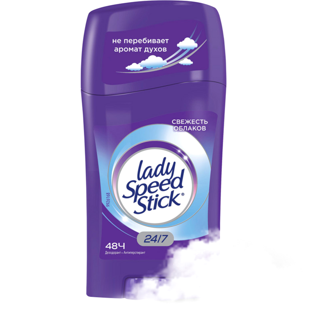 Дезодорант-антиперспирант «Lady Speed Stick» свежесть облаков 48ч,45г