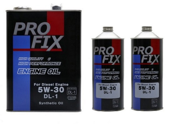 Моторное масло PROFIX DL-1 5W-30 6л (комлект 4л+1л+1л)