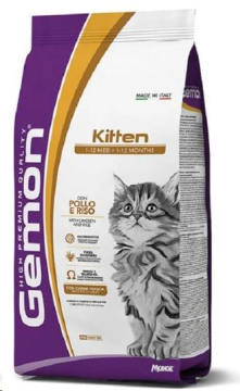 Сухой корм Gemon Cat Kitten PFB с курицей, 7 кг