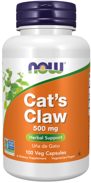 Кошачий коготь Now Foods Cat's Claw, 100 капс.