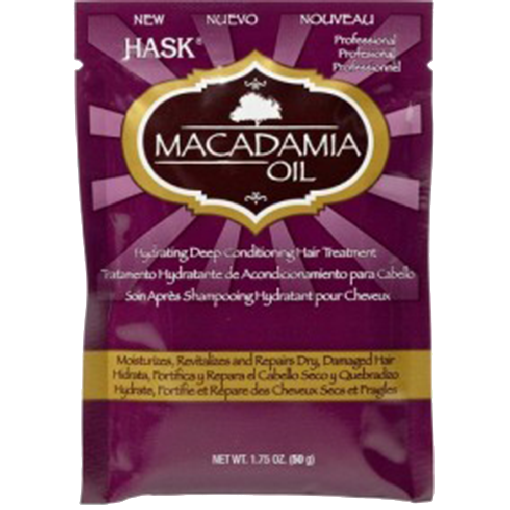 Маска для волос «Hask» с маслом Макадамии, 50 г