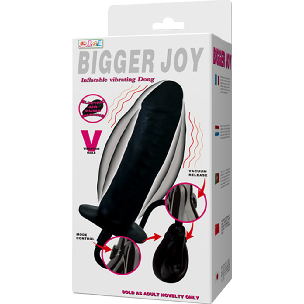 Фаллоимитатор расширяющийся с грушей «Bigger Joy» BW-008078Q