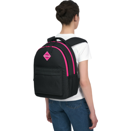 Рюкзак школьный «Erich Krause» EasyLine 20L Black&Pink, 48611