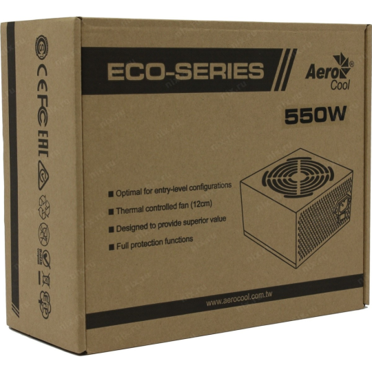 Блок питания «AeroCool» ECO-550 550W