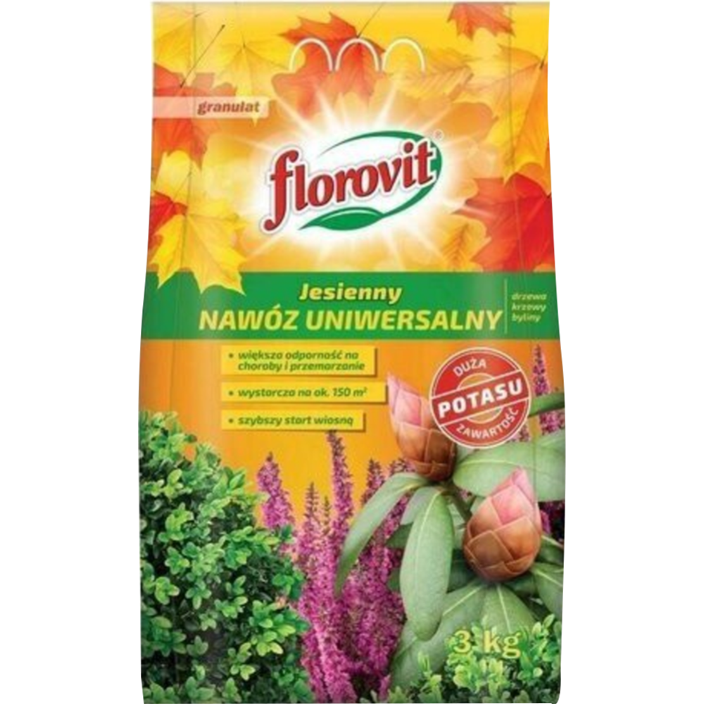 Удобрение «Florovit» универсальное, осеннее, 3 кг