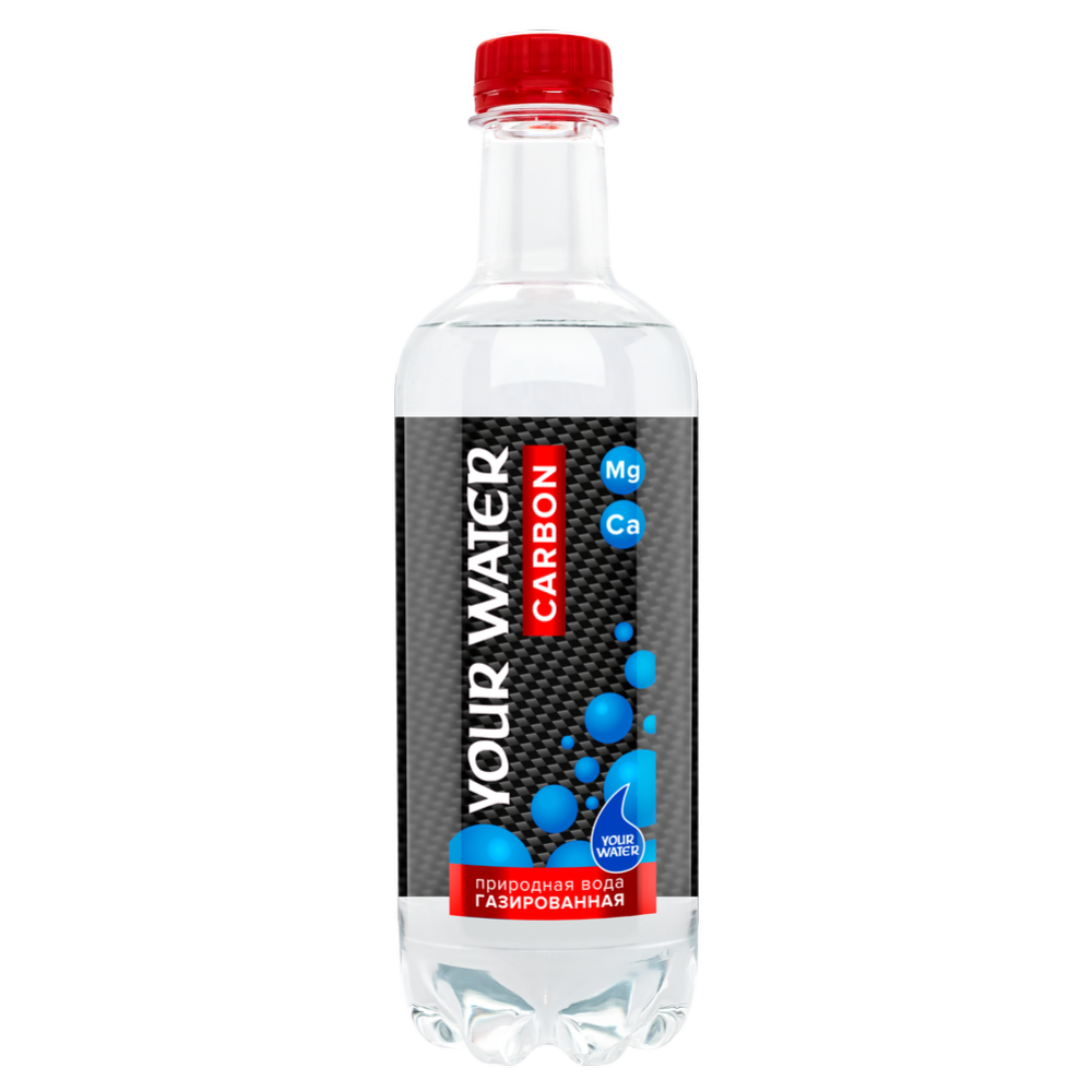 Вода питьевая «Darida» Your Water, газированная, 0.5 л #0