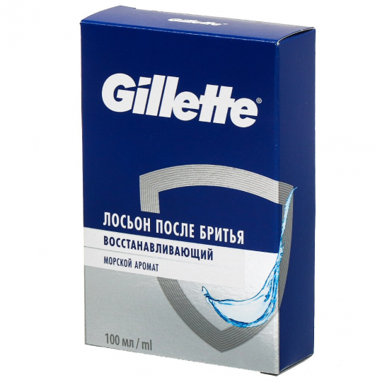 Лосьон после бритья муж­ской Gillette Series Вос­ста­нав­ли­ва­ю­щий Мор­ской Аромат / Sea Mist 6 шт. х 100 мл
