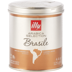 Кофе мо­ло­тый «illy» ground arabica selection Brazil, 125 г