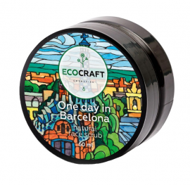 Натуральный скраб для зрелой кожи лица ECOCRAFT "One day in Barcelona" Один день в Барселоне (60 мл)
