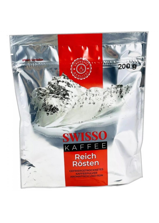 Кофе растворимый Swisso reich rosten 200гр