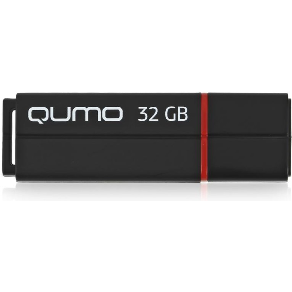 Флэш-накопитель «Qumo» 32GB, QM32GUD3-SP-black, 19658, черный