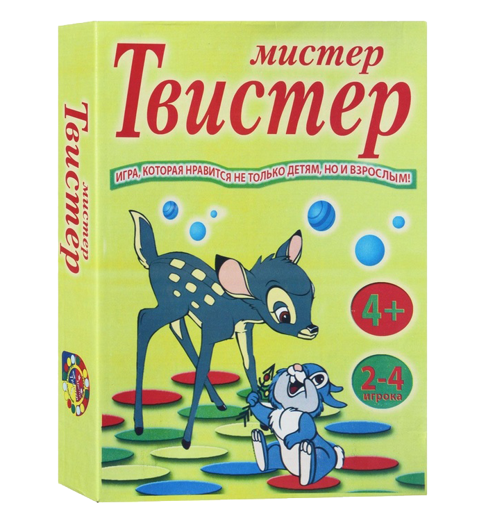 Игра "Мистер-твистер" напольная