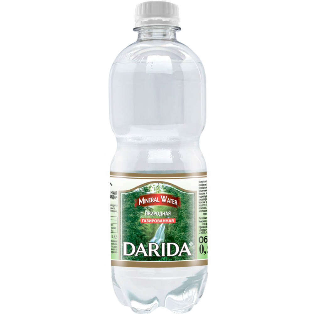 Вода минеральная «Дарида» газированная, 0.5 л #0