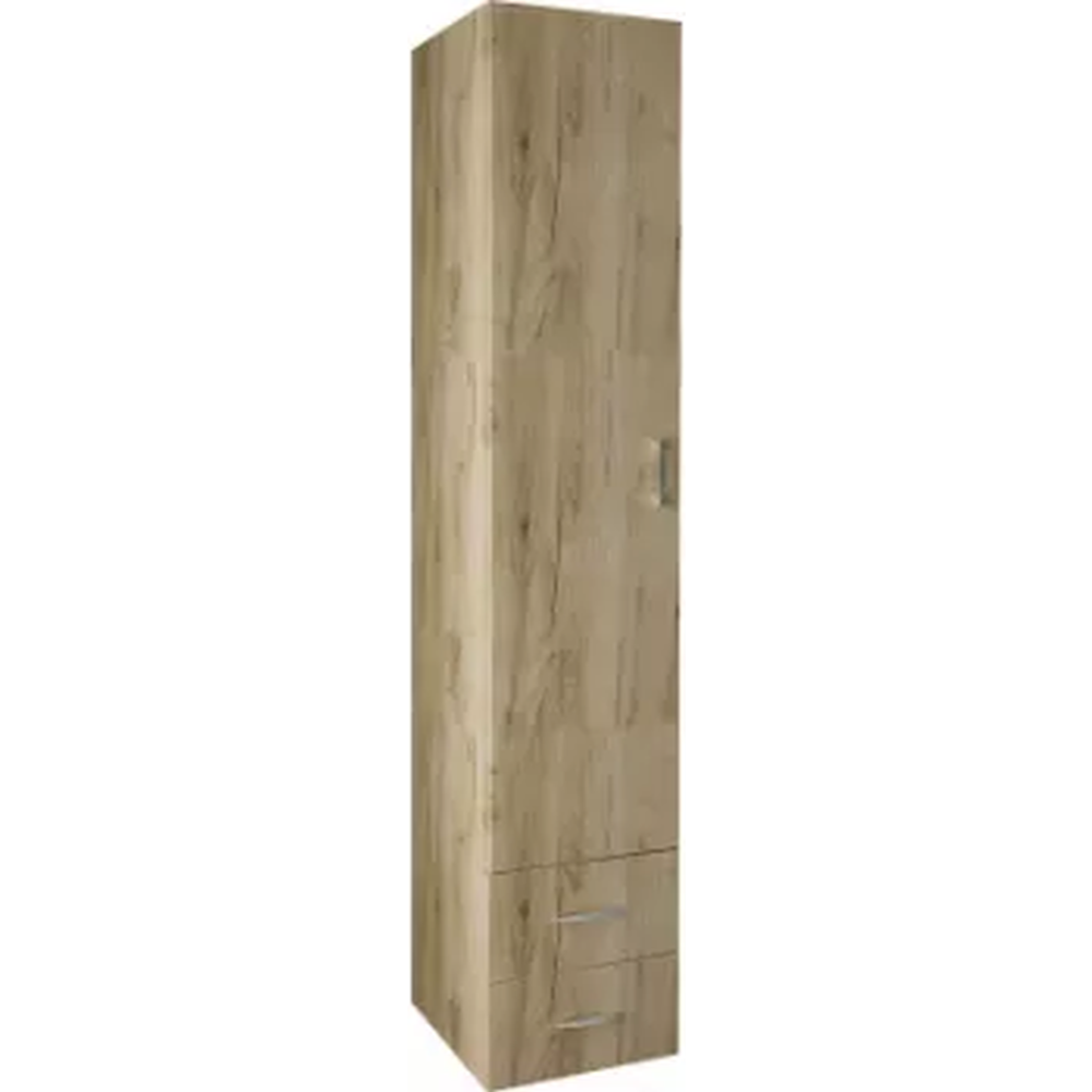 Шкаф для прихожей «Артём-Мебель» СН-100.01, дуб крафт белый/дуб крафт серый