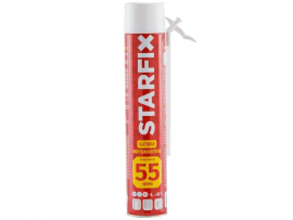 Пена монтажная бытовая всесезонная STARFIX Foam 55 (750мл) (SM-65855-1)