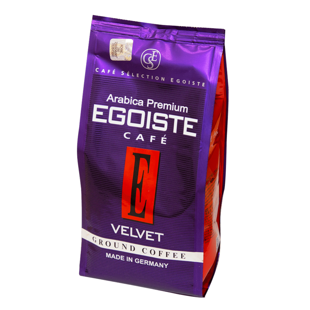 Кофе молотый «Egoiste» Velvet, 200 г #0