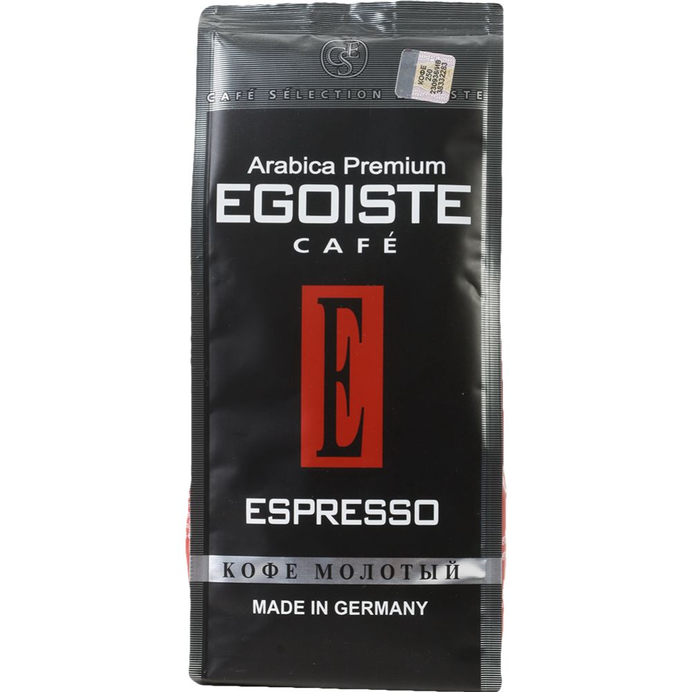 Кофе молотый «Egoiste» Espresso, 250 г #0