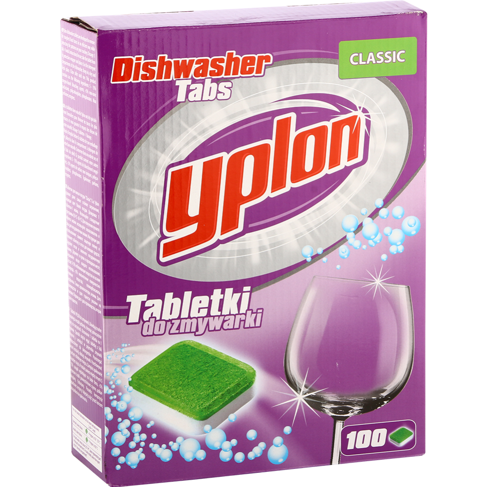 Таблетки для посудомоечных машин «Yplon» Classic, 100 шт