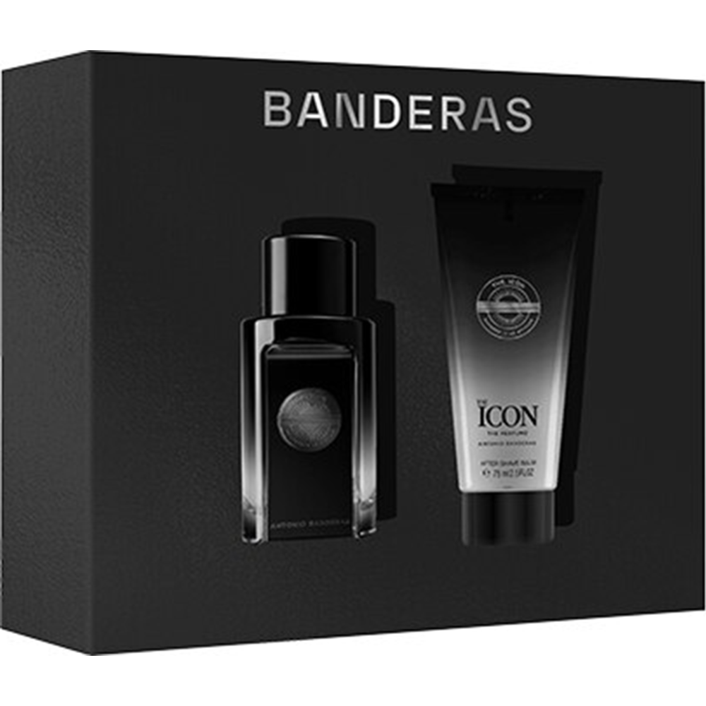 Парфюмерный набор «Antonio Banderas» The Icon For Men, парфюмерная вода + бальзам после бритья, 50+75 мл