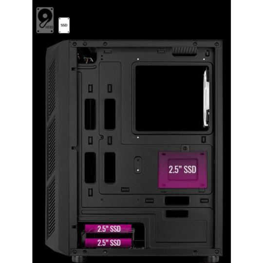 Корпус для ПК «AeroCool» Prime