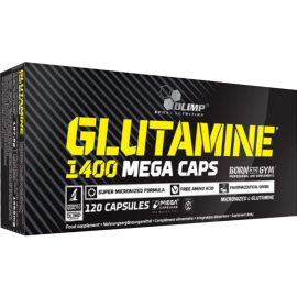 Аминокислоты «Glutamine Mega Caps» 120 капсул                                        