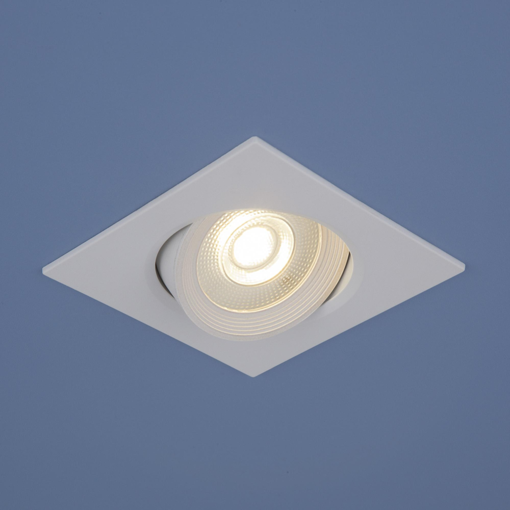 Точечный светильник «Elektrostandard» 9915 LED 6W WH, белый, a044629