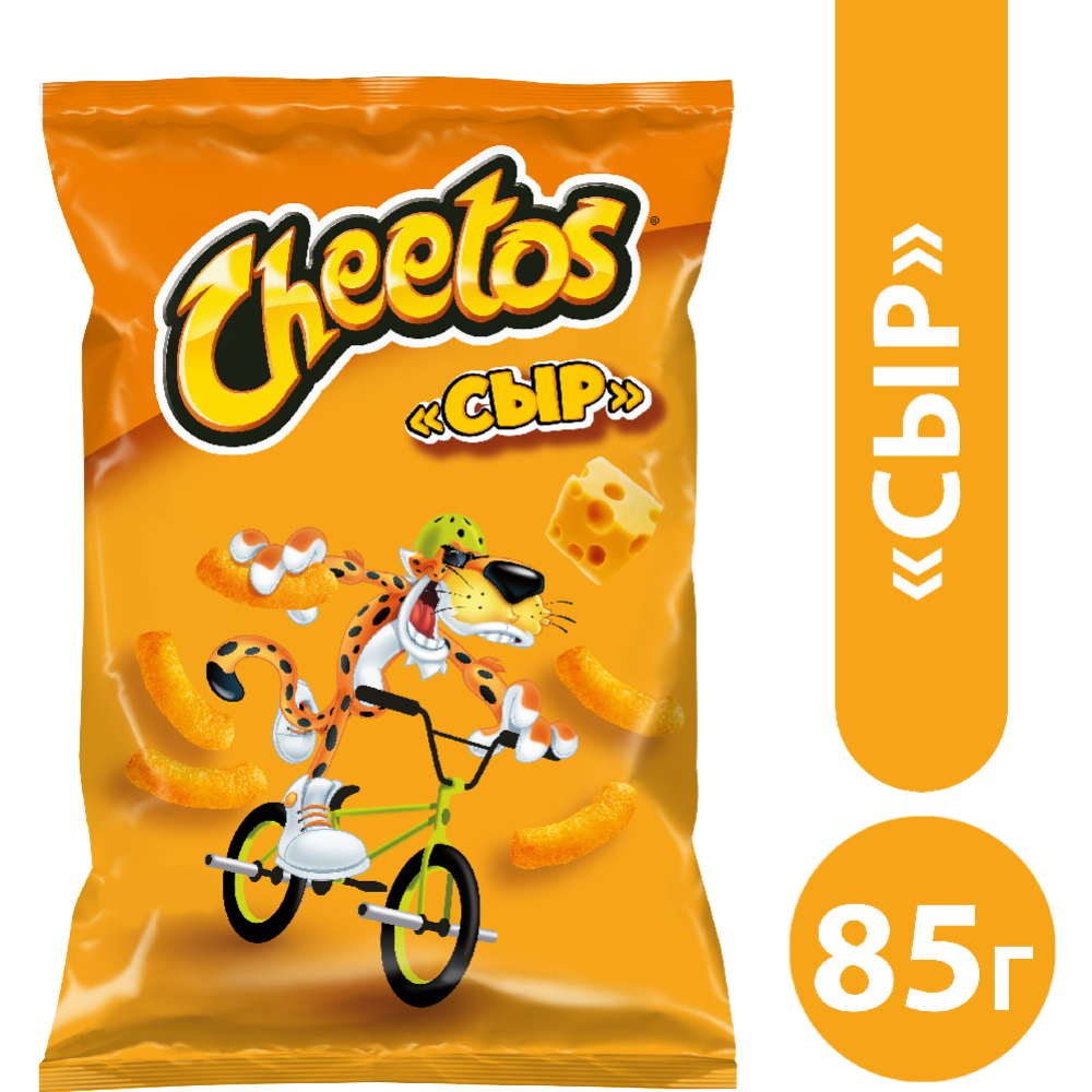 Снеки «Cheetos» ку­ку­руз­ные па­лоч­ки, сыр, 85 г