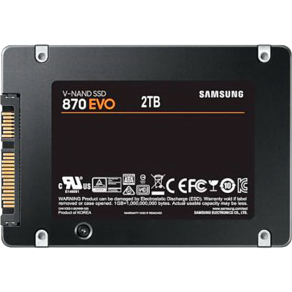 SSD-диск «Samsung» 870 Evo. 2TB, MZ-77E2T0BW