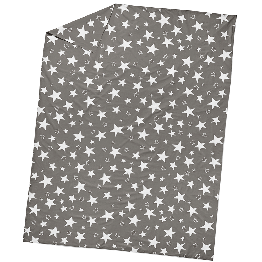 Простыня «Samsara» Grey Stars, Евро, 240Пр-15