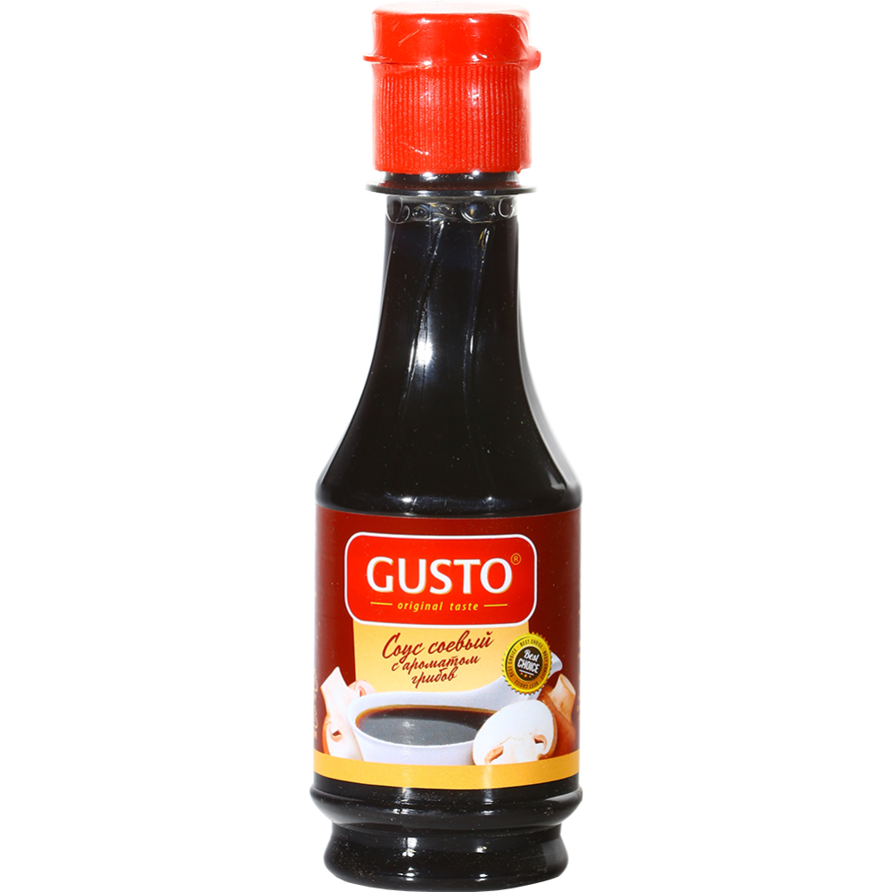 Соевый соус «Gusto» с ароматом грибов, 200 мл