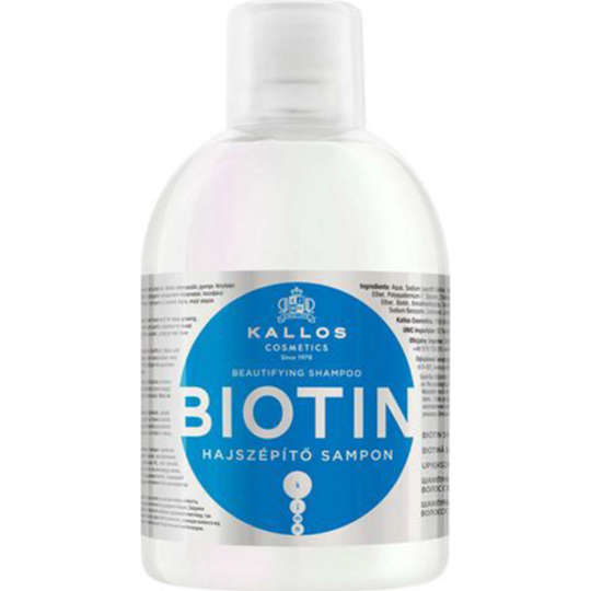 Шампунь «Kallos» Cosmetics KJMN Biotin, с биотином, 100 мл