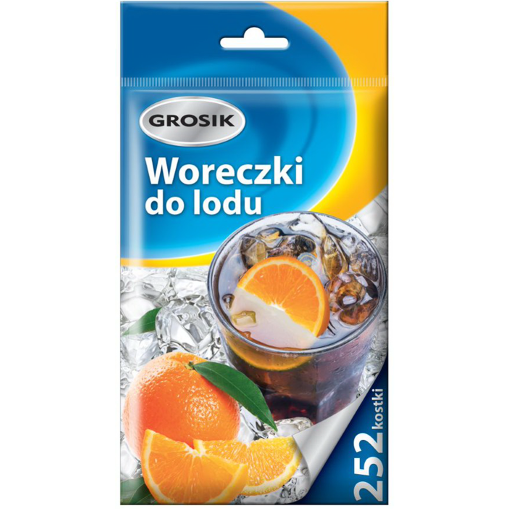 Пакеты для льда «Grosik» 9х28 шт