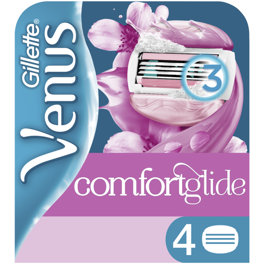 Сменные кассеты для бритвы «Gillette Venus» Breeze SPA, 4 шт