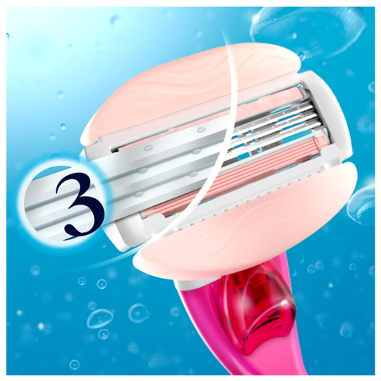 Сменные кассеты для бритвы «Gillette Venus» Breeze SPA, 4 шт