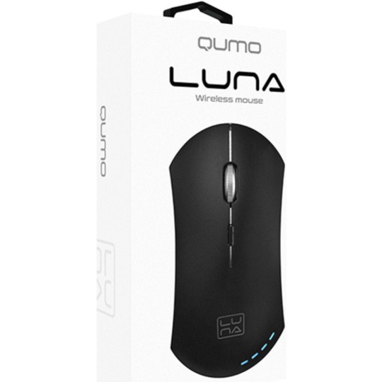 Мышь «Qumo» Office Luna M74 black, Q30701