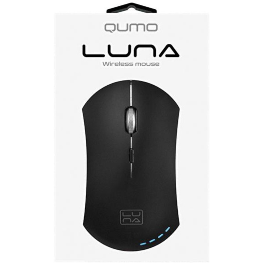 Мышь «Qumo» Office Luna M74 black, Q30701